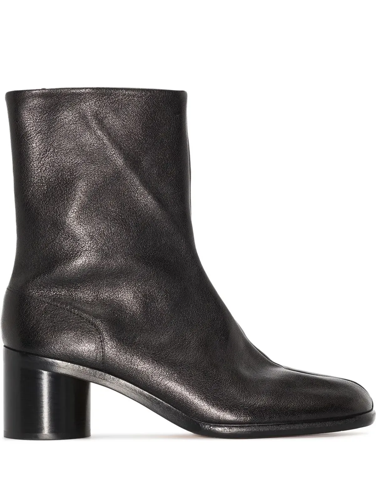 Maison Margiela タビ レザー アンクルブーツ - 画像1
