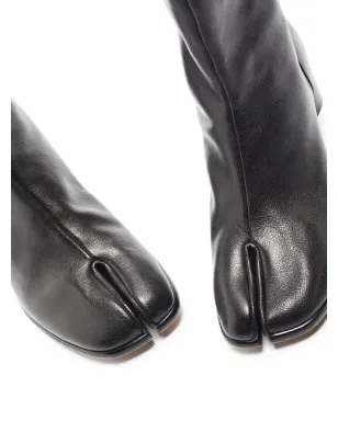 Maison Margiela タビ レザー アンクルブーツ - サムネイル4