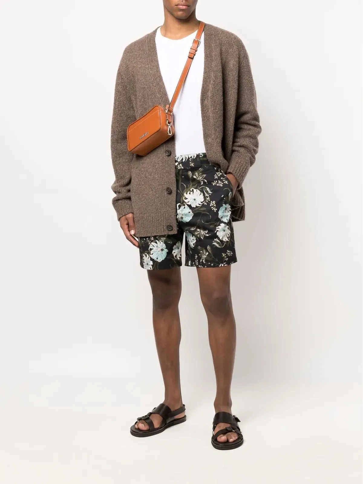 ERDEM フローラルプリント チノショーツ - 画像2