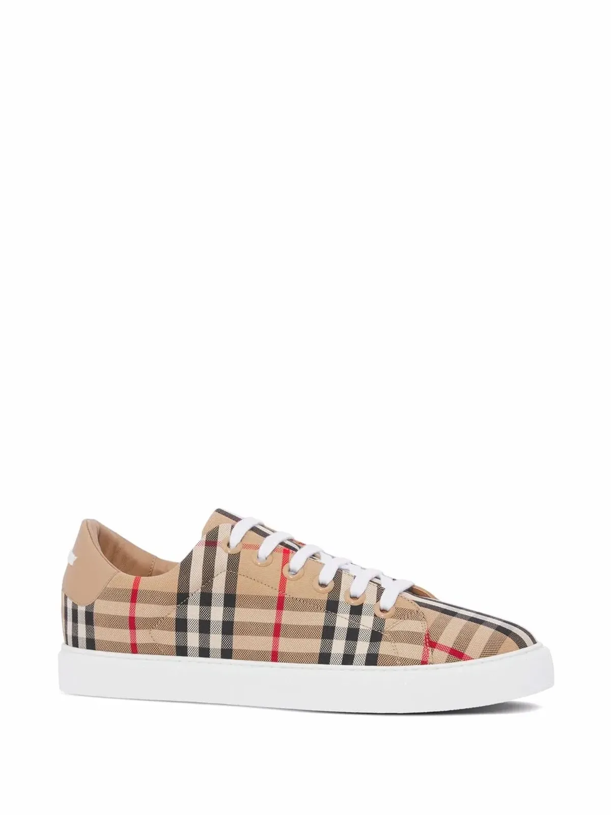 Burberry ヴィンテージチェック レースアップスニーカー - 画像2