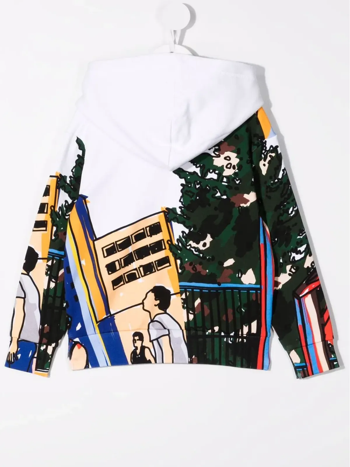 DSQUARED2 KIDS イラスト風プリントのフーディー - 画像2