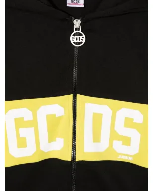 Gcds Kids ロゴプリント ジップアップ パーカー - サムネイル3