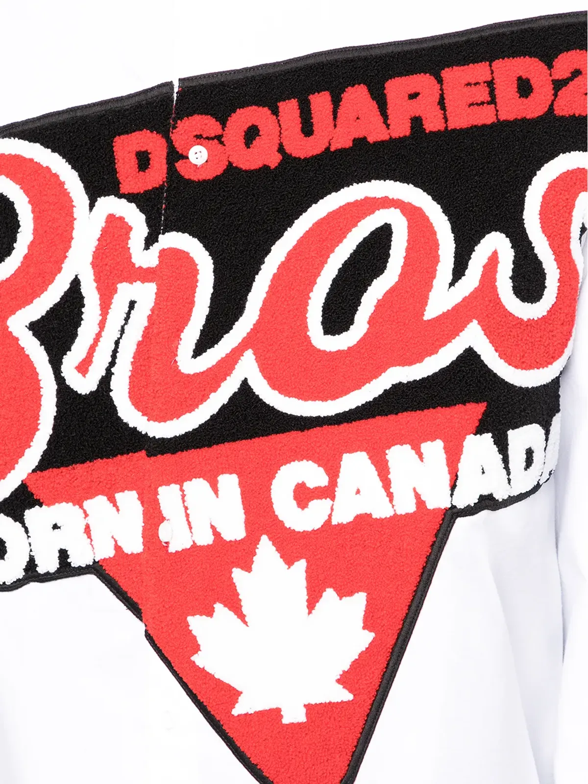 DSQUARED2 ロゴパッチ長袖シャツ - 画像5