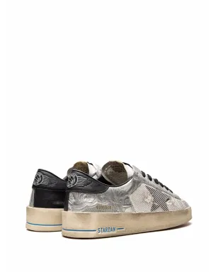 Golden Goose スターダン マルチカラー ロー・トップスニーカー - ホワイト - サムネイル3