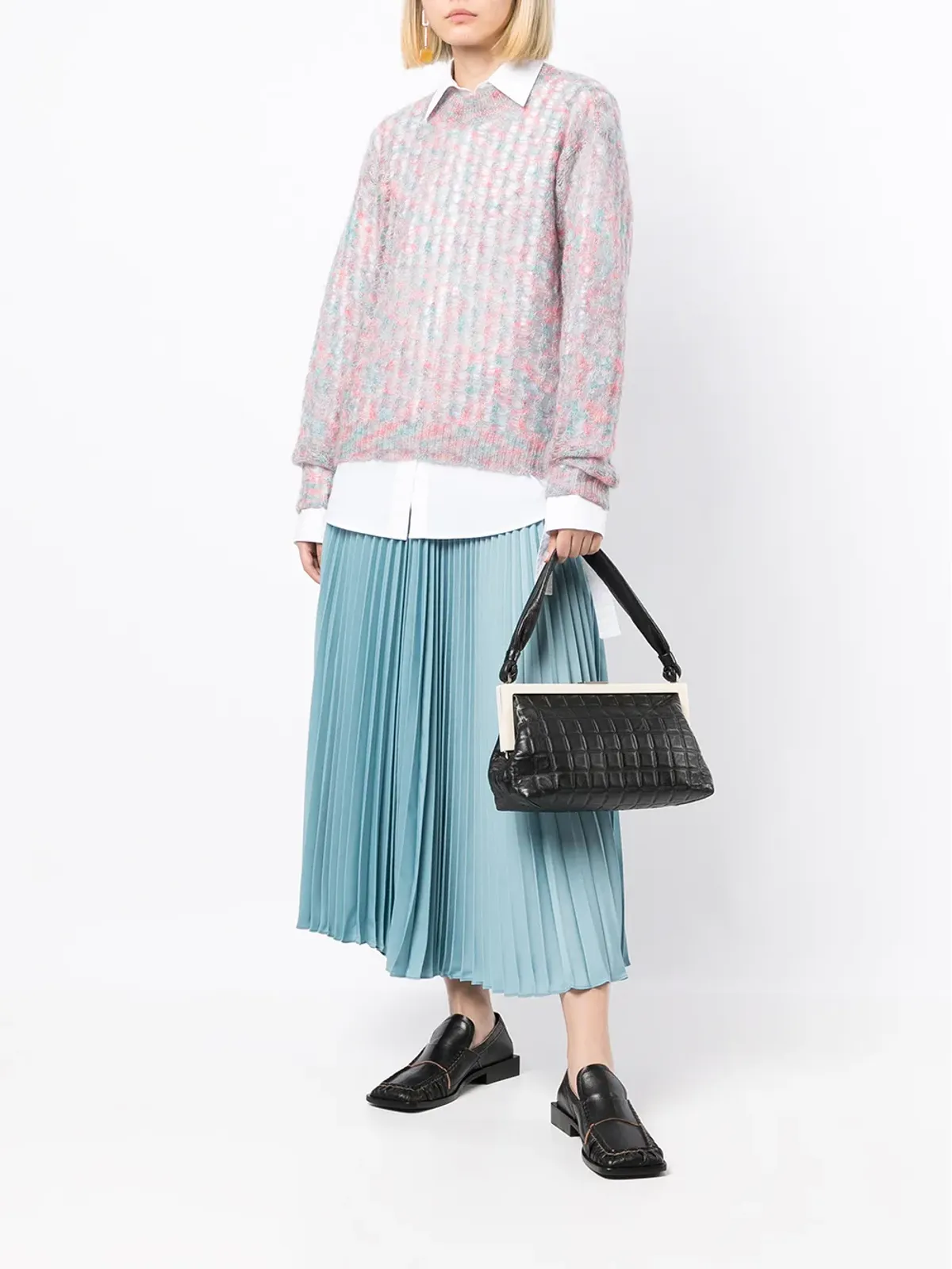 CHANEL Pre-Owned チョコバー ショルダーバッグ - 画像2