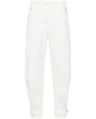 Alexander McQueen コットンパンツ - White - サムネイル1