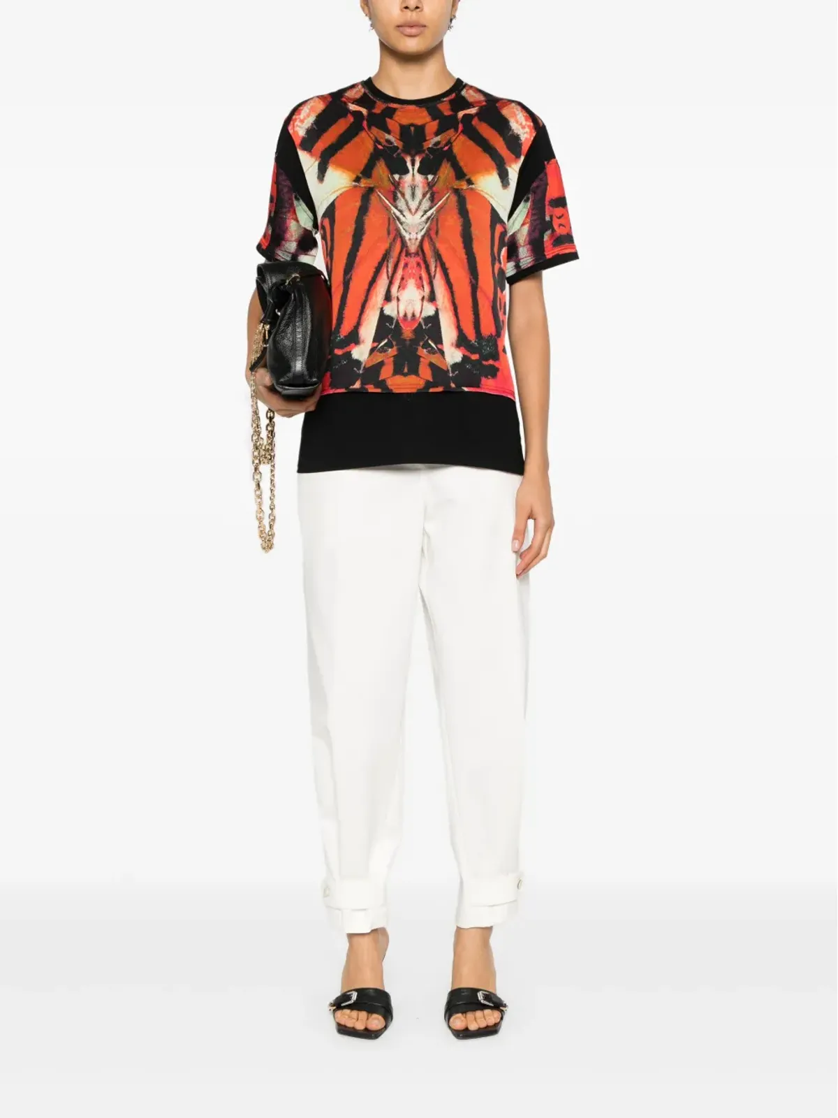 Alexander McQueen コットンパンツ - White - 画像2