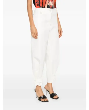 Alexander McQueen コットンパンツ - White - サムネイル3