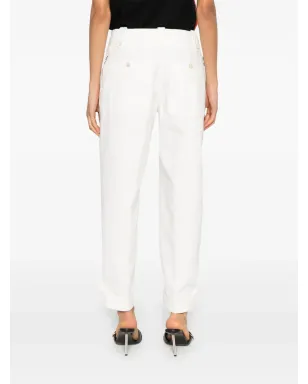 Alexander McQueen コットンパンツ - White - サムネイル4