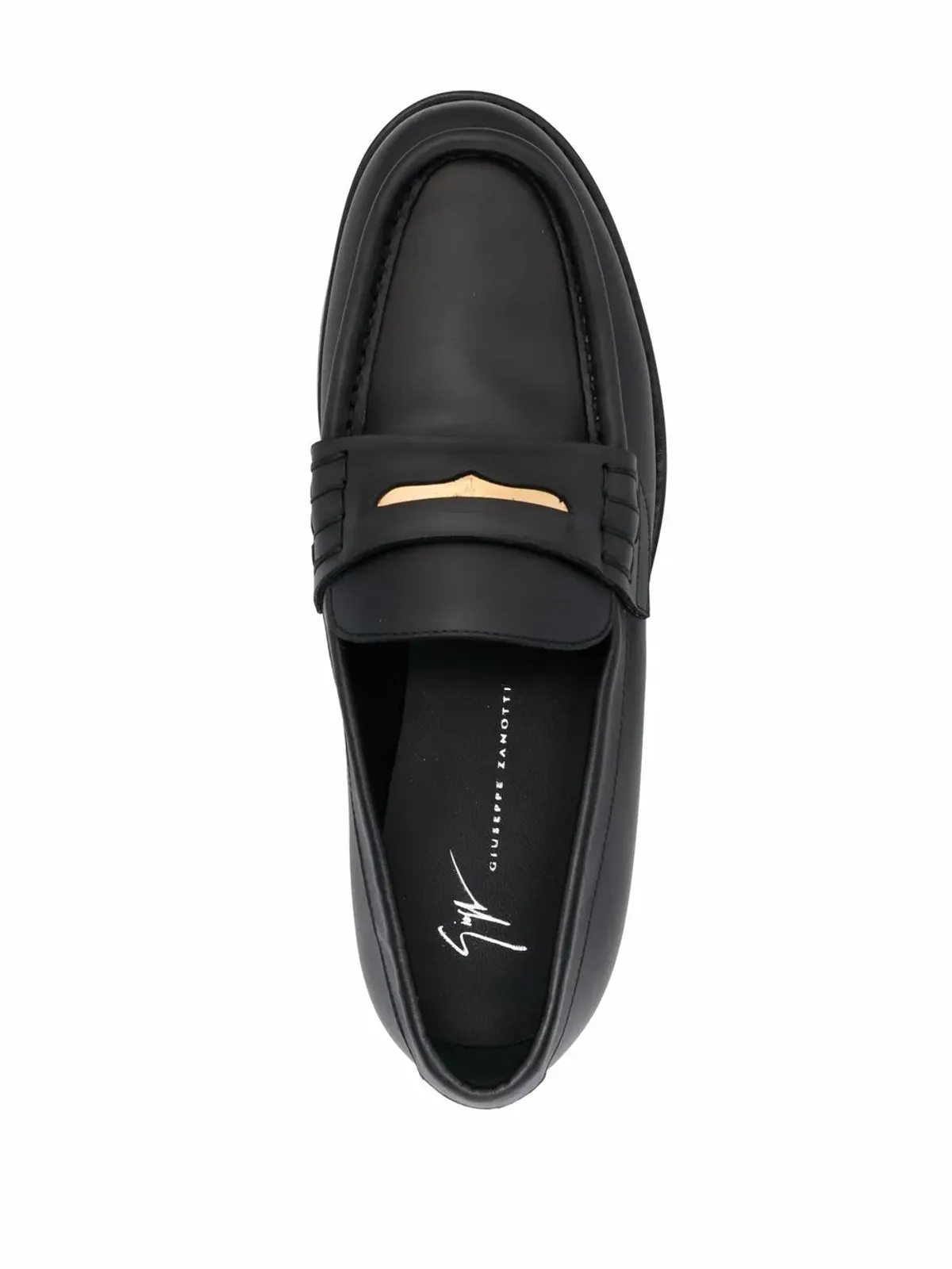 Giuseppe Zanotti ユーロレザー ローファー - 画像4