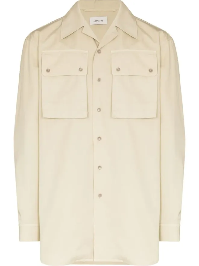 Lemaire LEMAIRE フラップポケット付きコットンシャツの商品画像