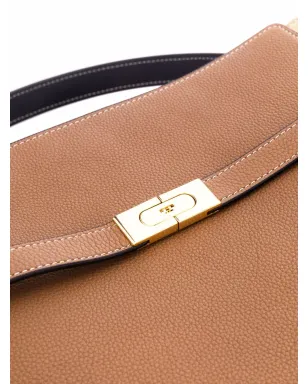 Tory Burch Lee Radziwill Double トートバッグ - Brown - サムネイル5