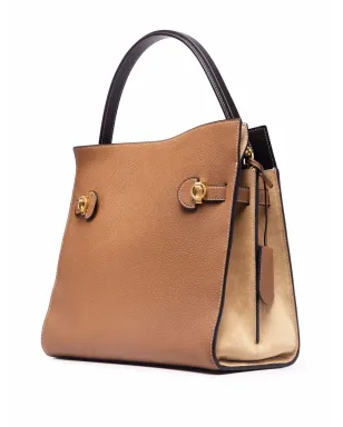 Tory Burch Lee Radziwill Double トートバッグ - Brown - サムネイル4