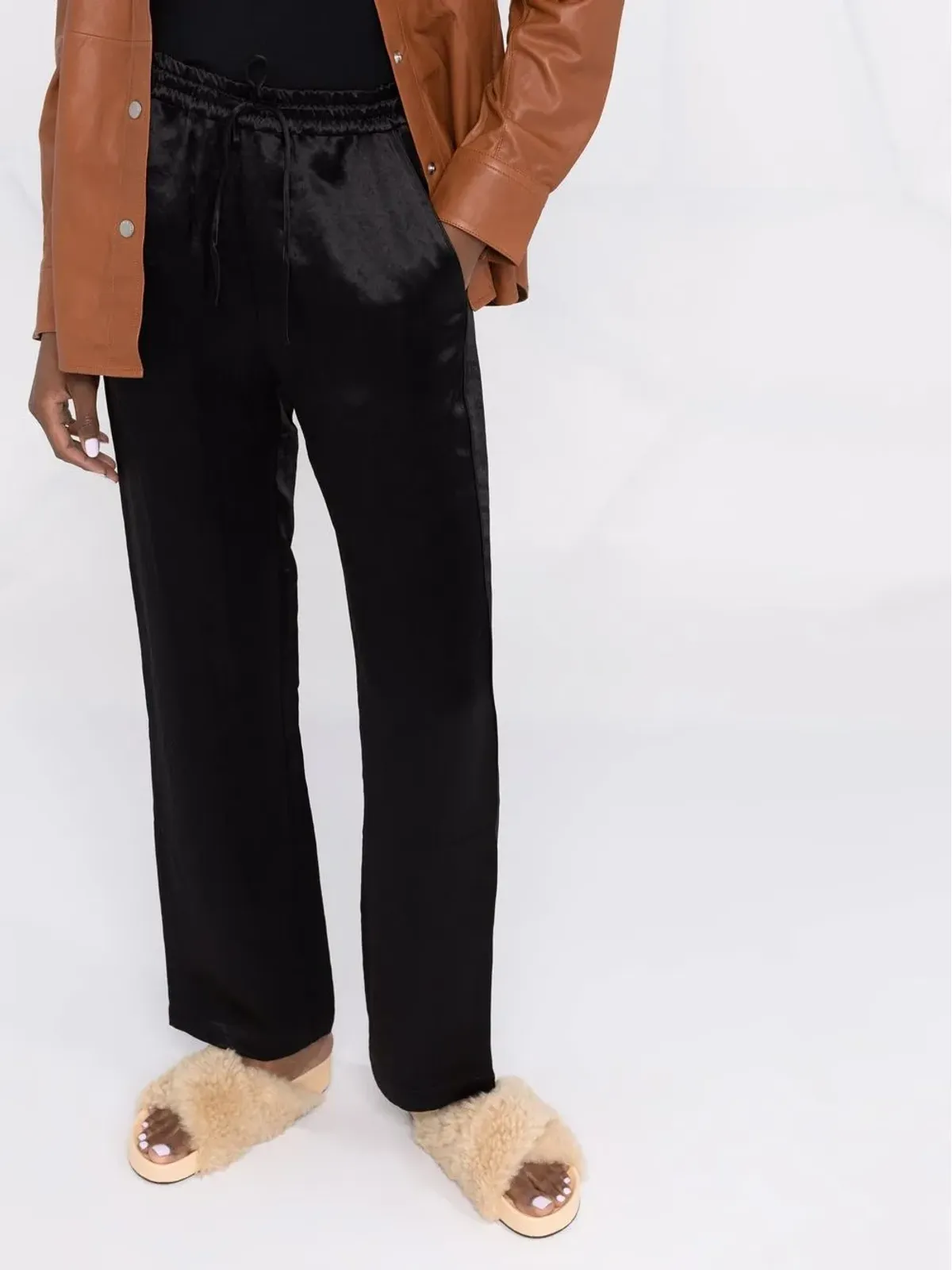 rag & bone エリアス サテンパンツ - 画像5