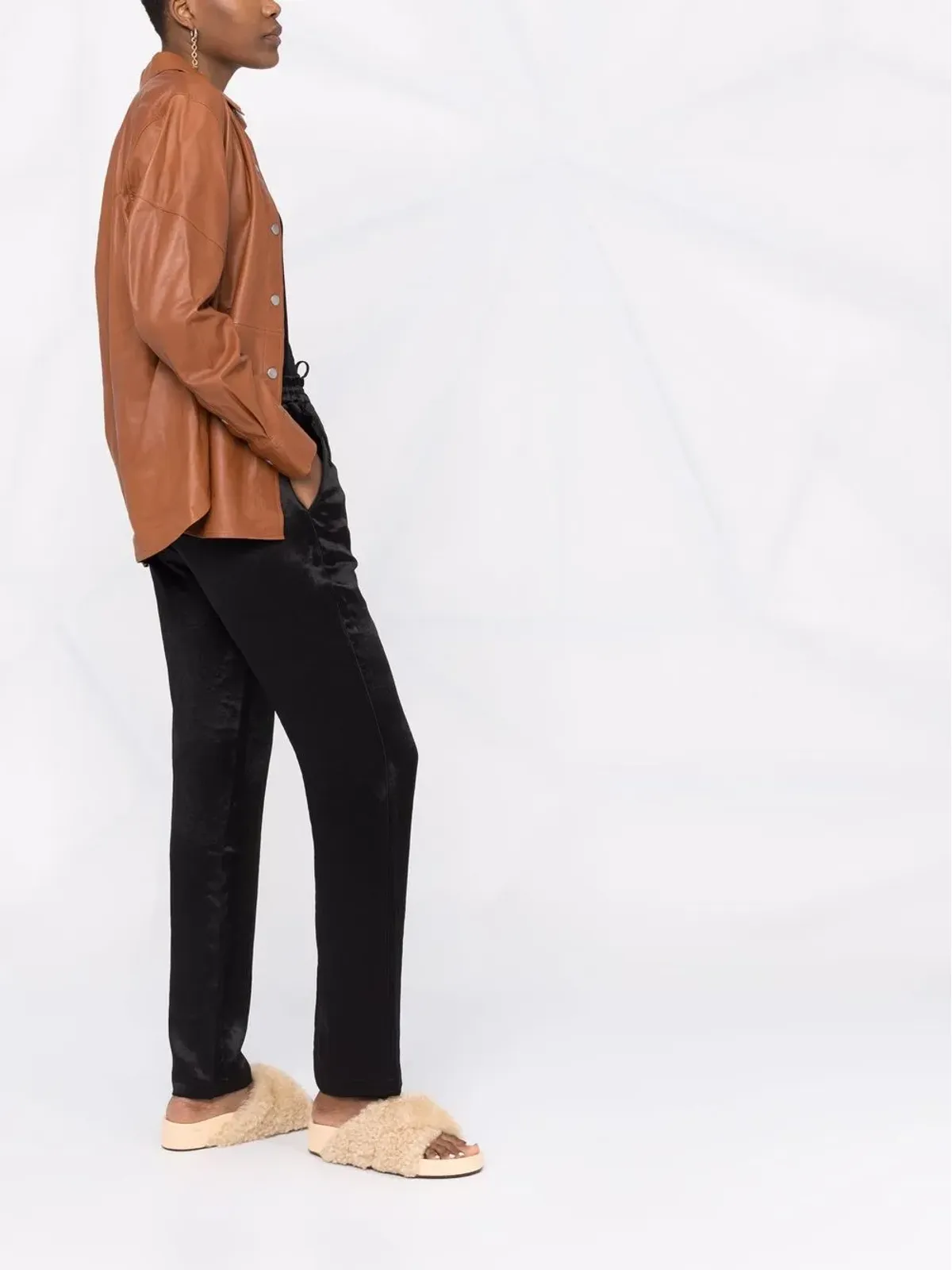 rag & bone エリアス サテンパンツ - 画像4