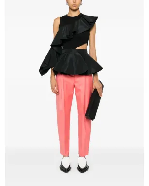 Alexander McQueen プリーツディテールパンツ - サムネイル2