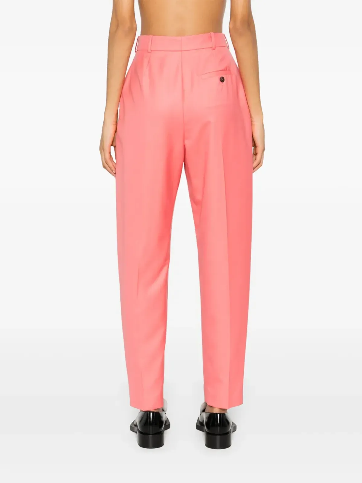 Alexander McQueen プリーツディテールパンツ - 画像4