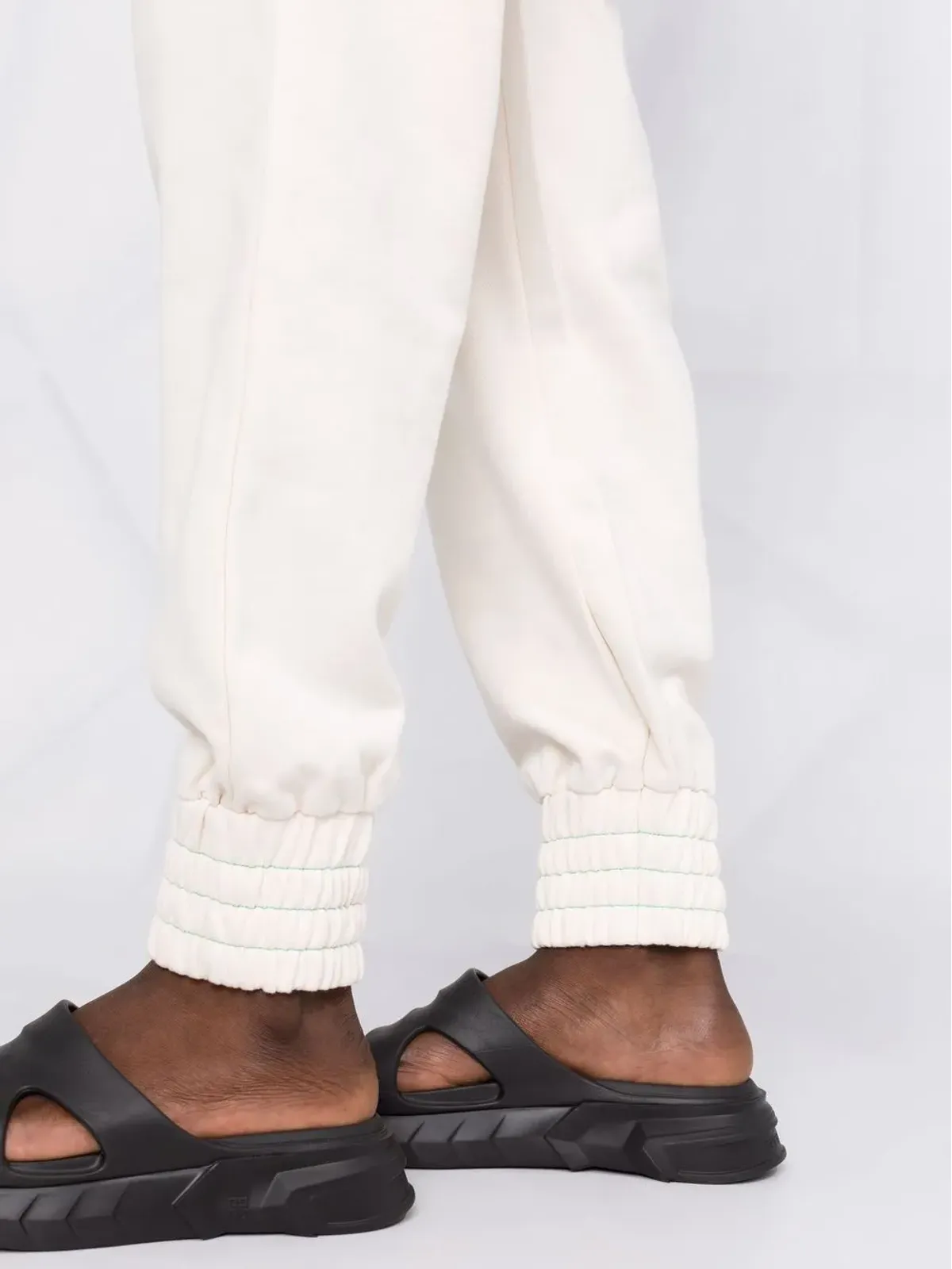 Chiara Ferragni Eyelike slogan-print track pants - Neutrals - 画像5