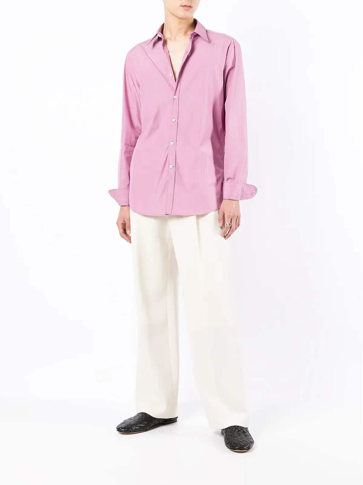 Ferragamo ストライププリントシャツ - 画像2
