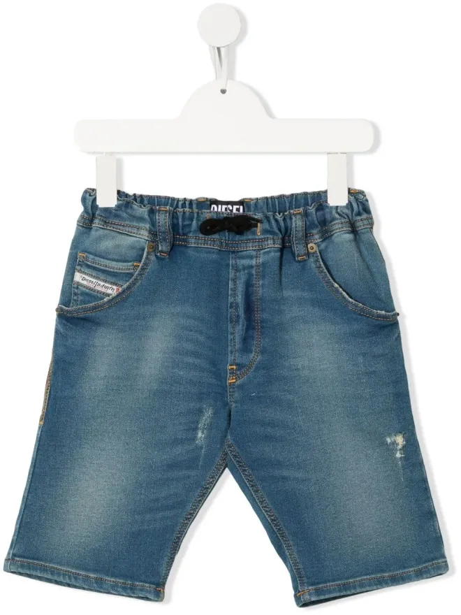Diesel Kids Diesel Kids ストレートレッグ デニムショーツの商品画像