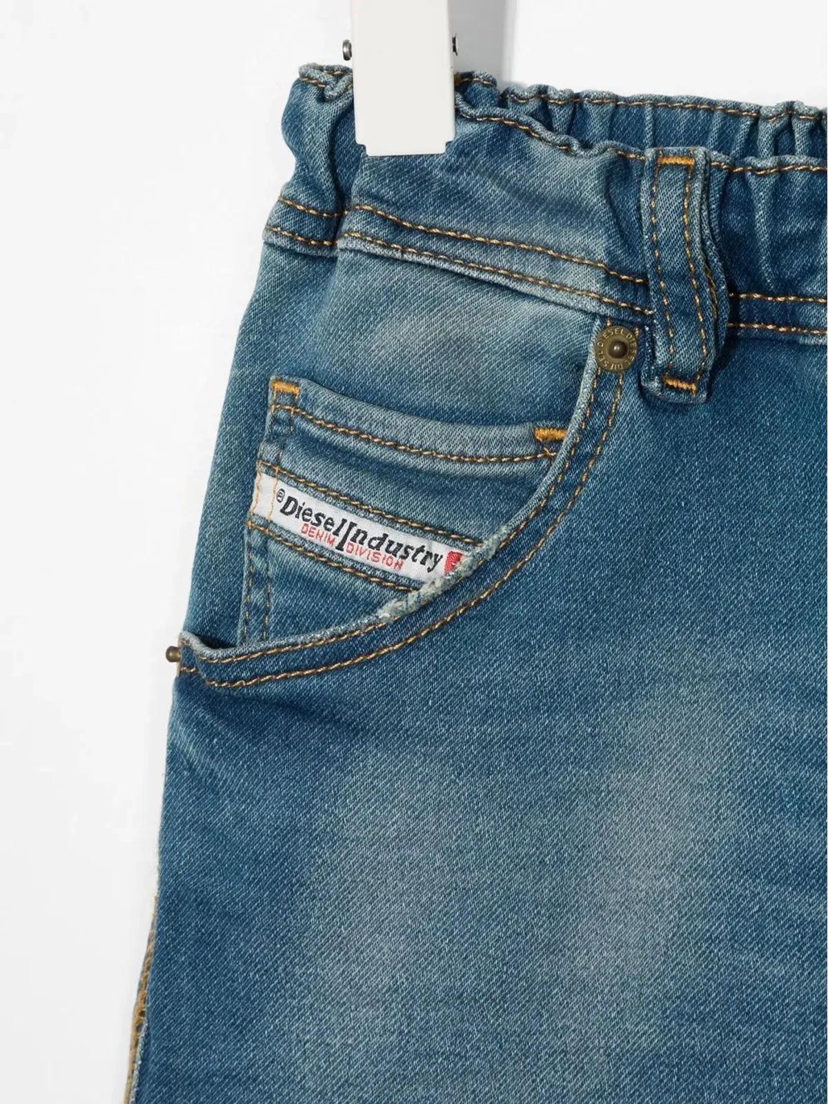 Diesel Kids ストレートレッグ デニムショーツ - 画像3
