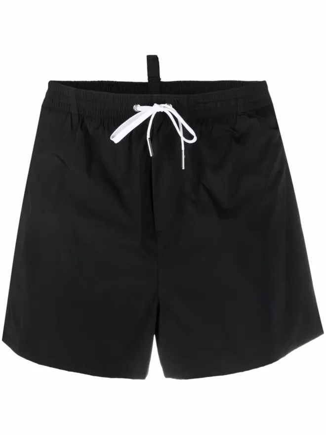 Dsquared2 DSQUARED2 アイコンプリント スイムショーツ - ブラックの商品画像