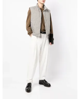 Ferragamo キルテッド ファネルネック ジレ - サムネイル2