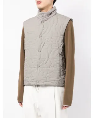 Ferragamo キルテッド ファネルネック ジレ - サムネイル3