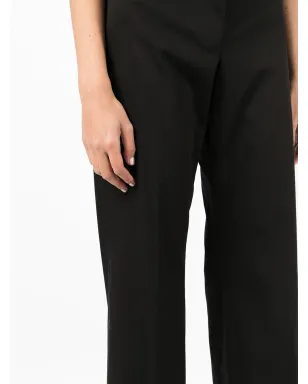 Ferragamo ワイドレッグパンツ - ブラック - サムネイル5