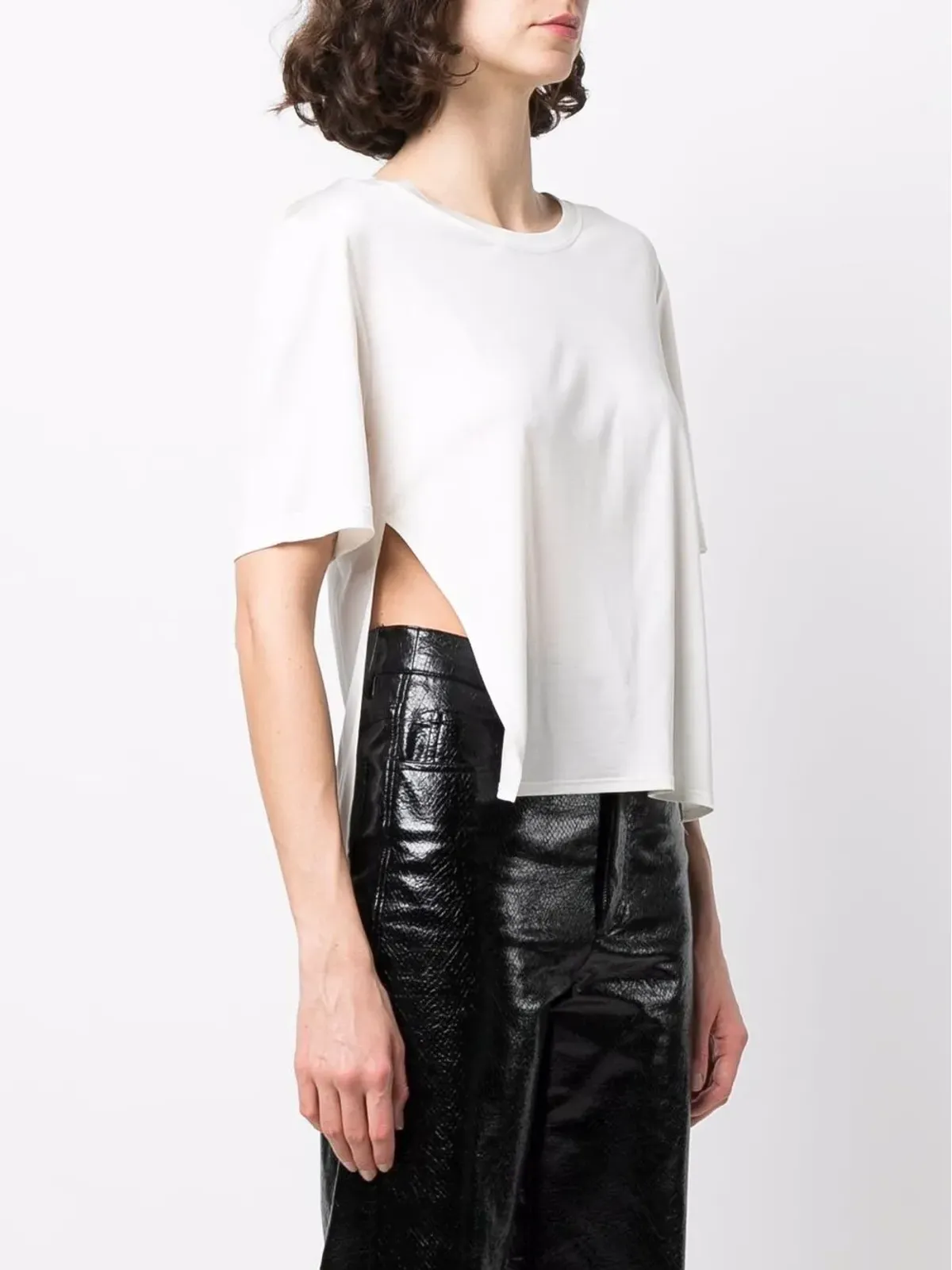 TOM FORD side slit T-shirt - 画像3