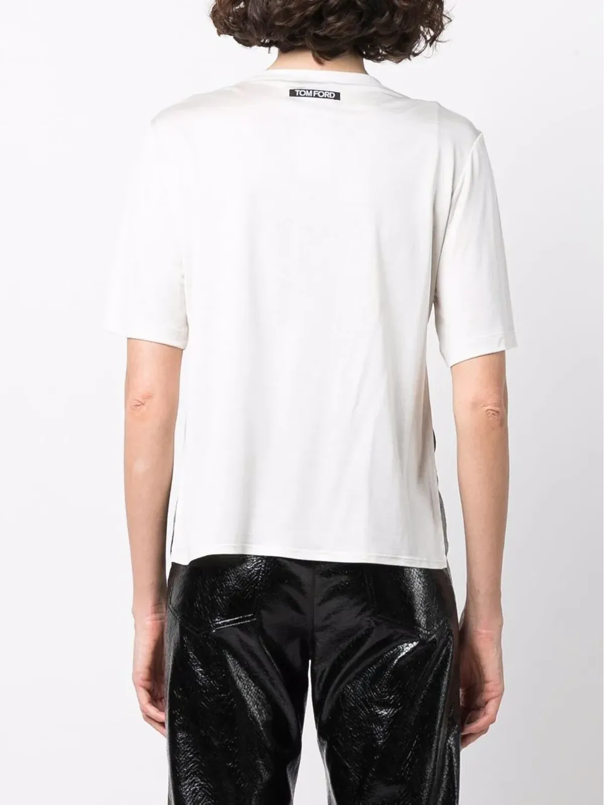 TOM FORD side slit T-shirt - 画像4