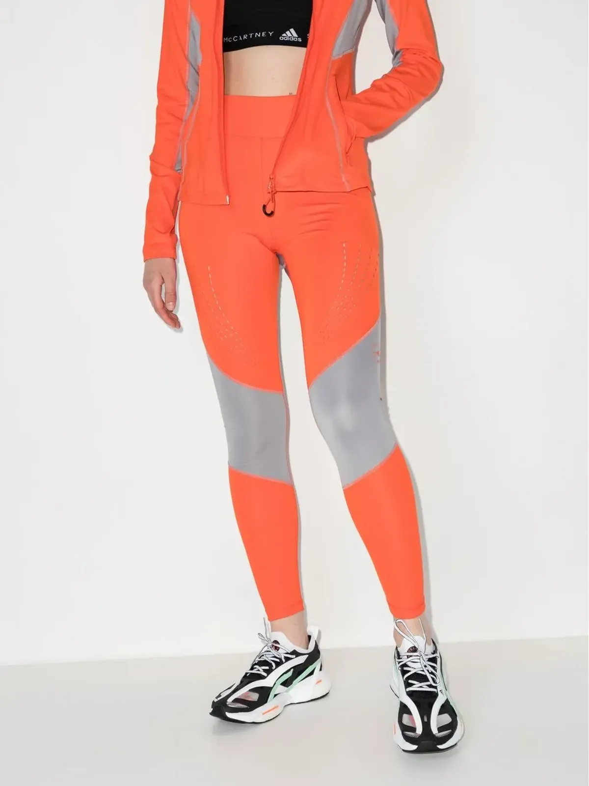 adidas by Stella McCartney TruePurpose トレーニング レギンス - オレンジ - 画像2
