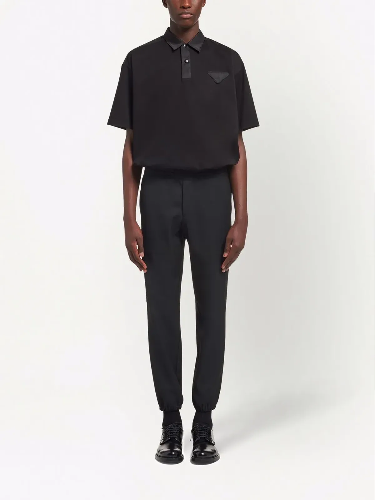 Prada ウールギャバジンパンツ - 画像2