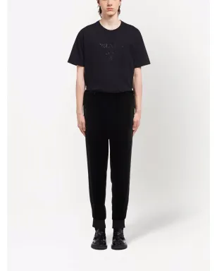 Prada ベルベット トラックパンツ - サムネイル2