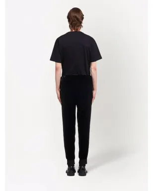 Prada ベルベット トラックパンツ - サムネイル4
