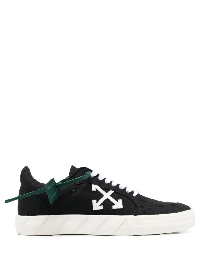 OFF-WHITE Off-White ヴルカナイズド ローカットスニーカー ブラックの商品画像