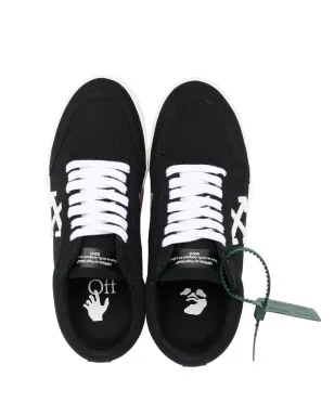 Off-White ヴルカナイズド ローカットスニーカー ブラック - サムネイル4
