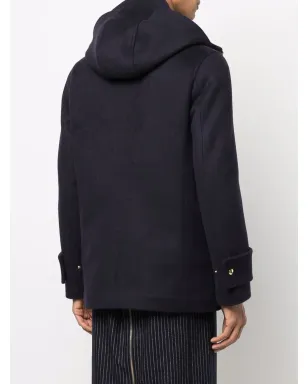 Thom Browne カシミヤ混紡 フード付きジップアップパーカ - サムネイル4