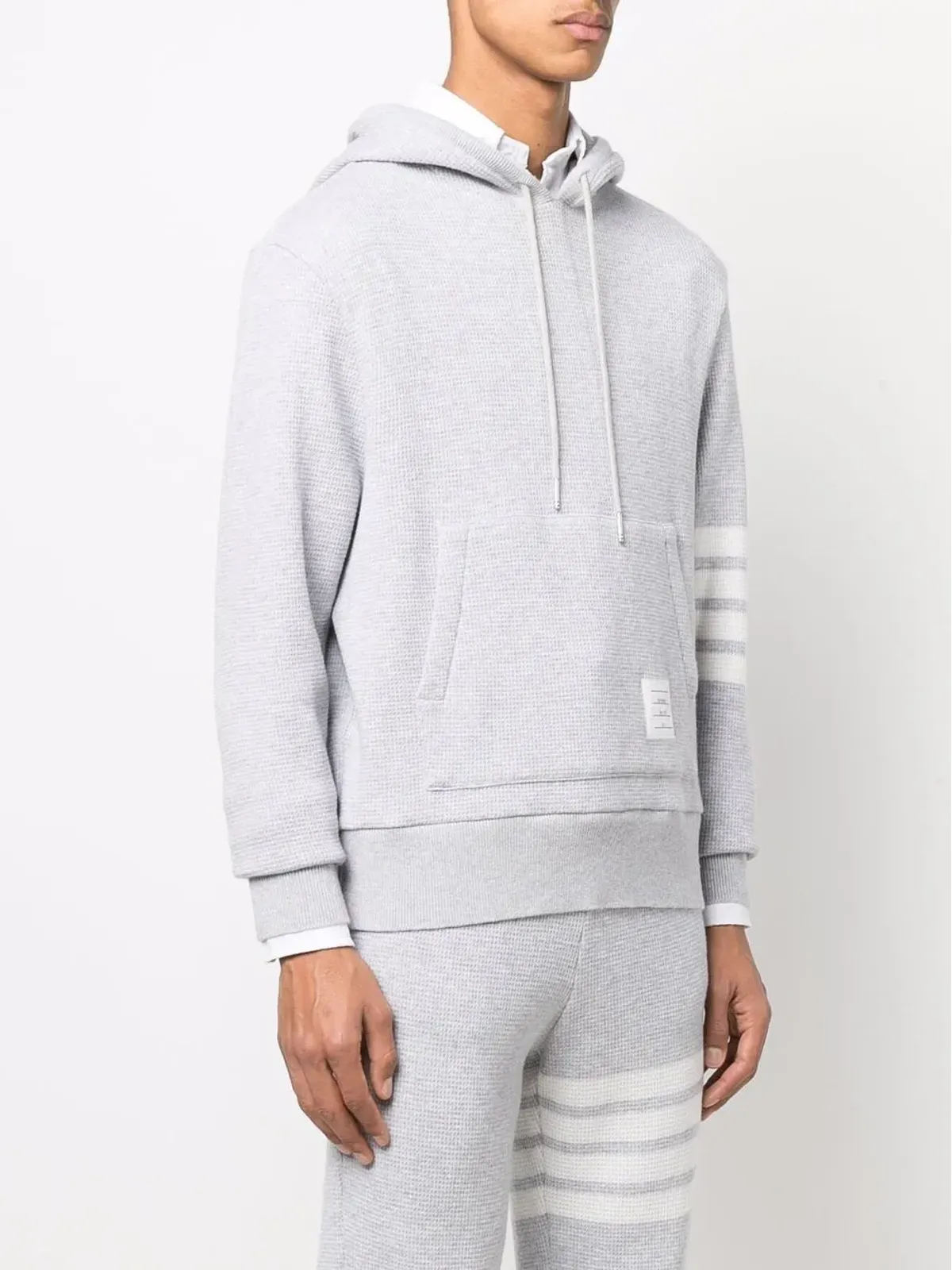 Thom Browne 4-Bar stripe hoodie - Grey - 画像3