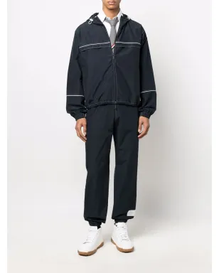 Thom Browne コントラストステッチ入りフード付きトラックジャケット - サムネイル2