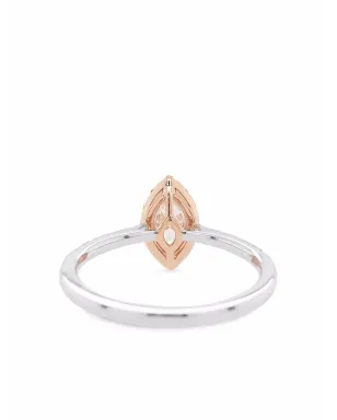 HYT Jewelry 18金ゴールド アーガイル ピンク ダイヤモンド エンゲージリング - サムネイル2