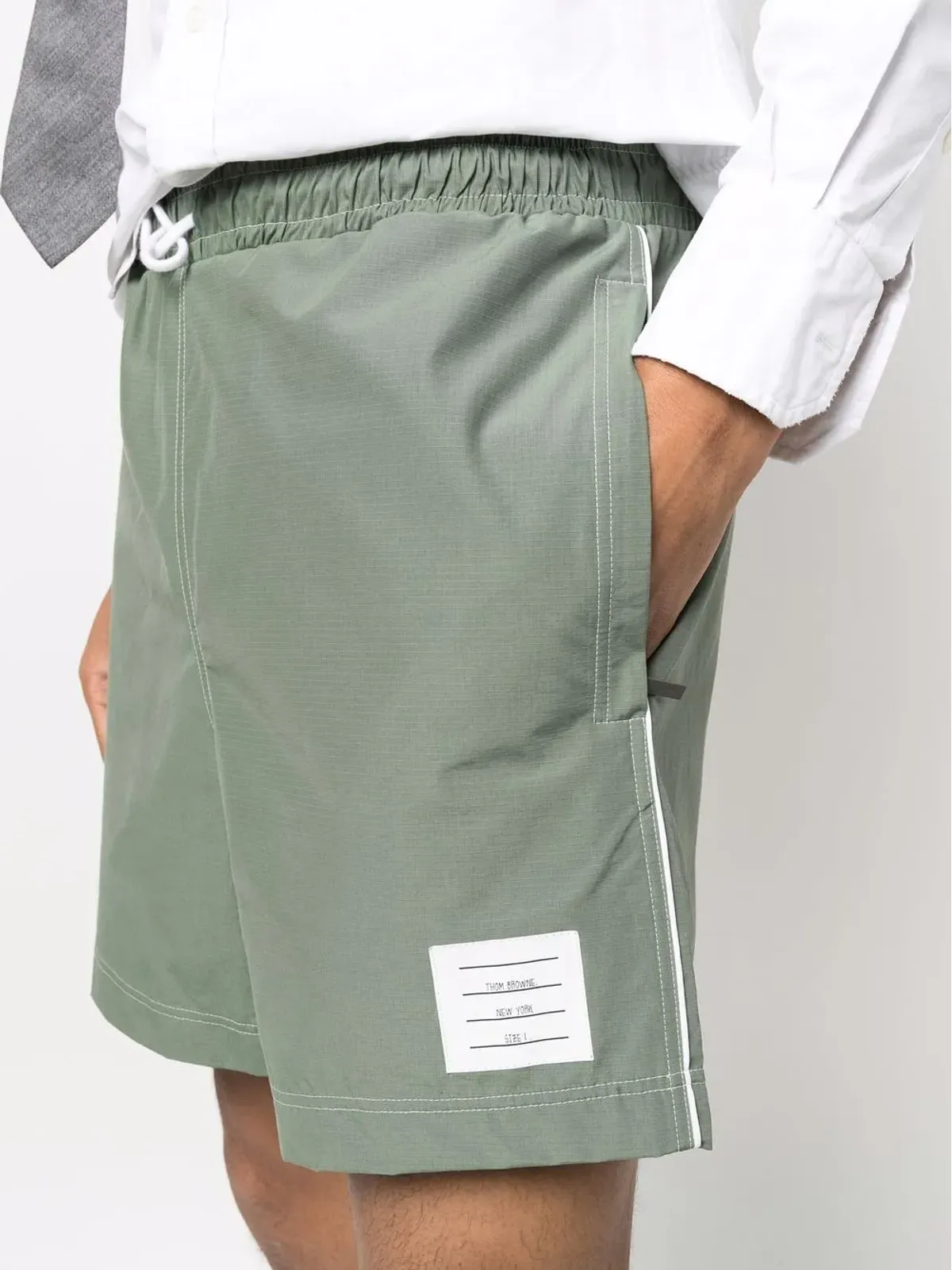 Thom Browne グログランタブ トラックショーツ - 画像5
