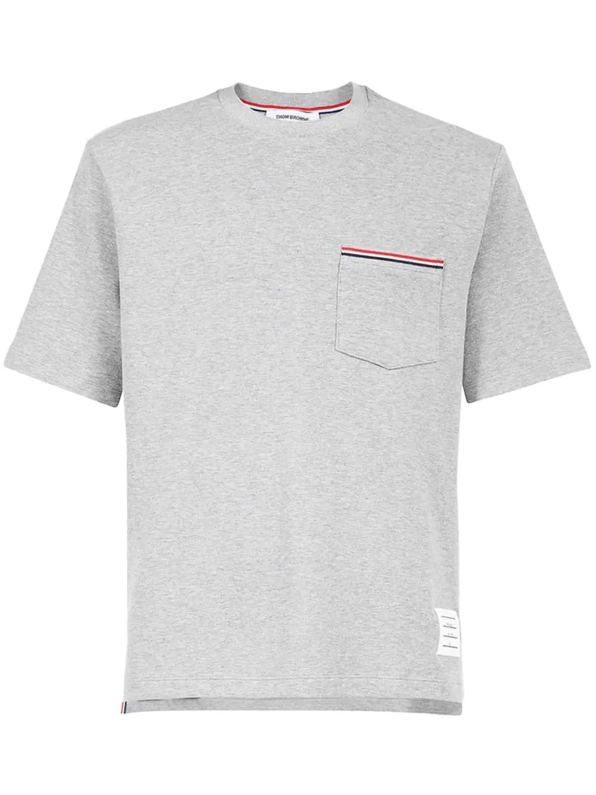 Thom Browne パッチポケット Tシャツ - グレー - 画像1