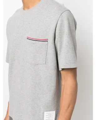 Thom Browne パッチポケット Tシャツ - グレー - サムネイル5