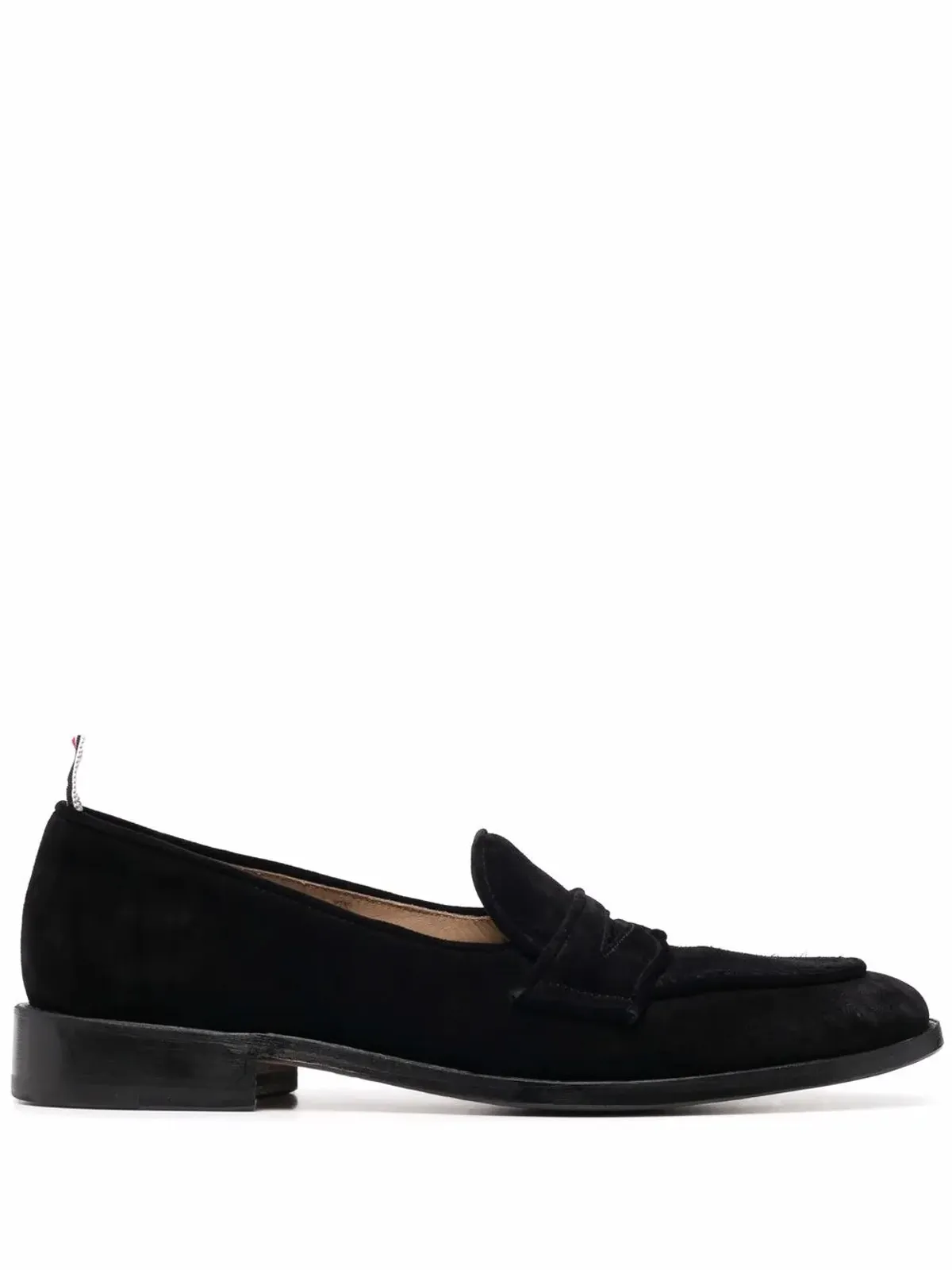 Thom Browne バーシティ ペニーストラップ ローファー - ブラック - 画像1