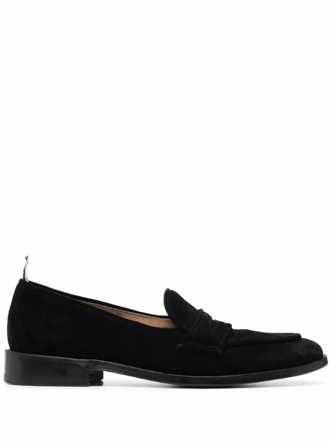 Thom Browne Thom Browne バーシティ ペニーストラップ ローファー - ブラックの商品画像