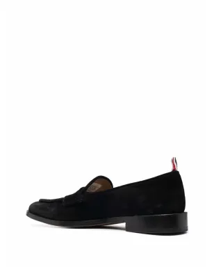 Thom Browne バーシティ ペニーストラップ ローファー - ブラック - サムネイル3