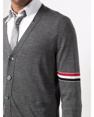 Thom Browne RWBストライプ カーディガン - サムネイル5