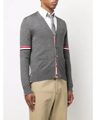 Thom Browne RWBストライプ カーディガン - サムネイル3