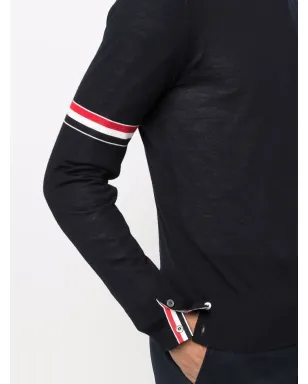 Thom Browne RWB編みニットジャンパー - サムネイル5